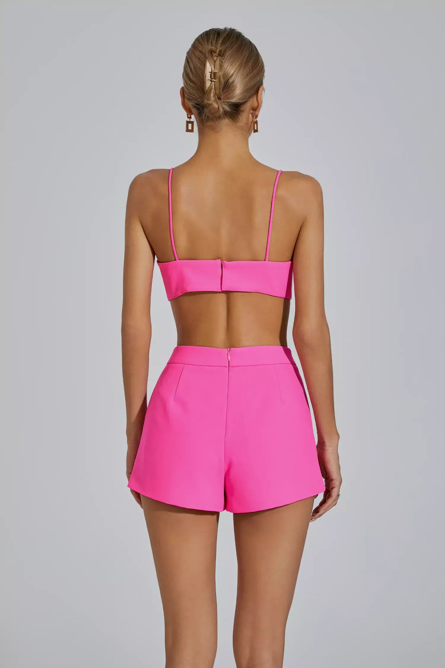 Adalee Pembe Blazer Set