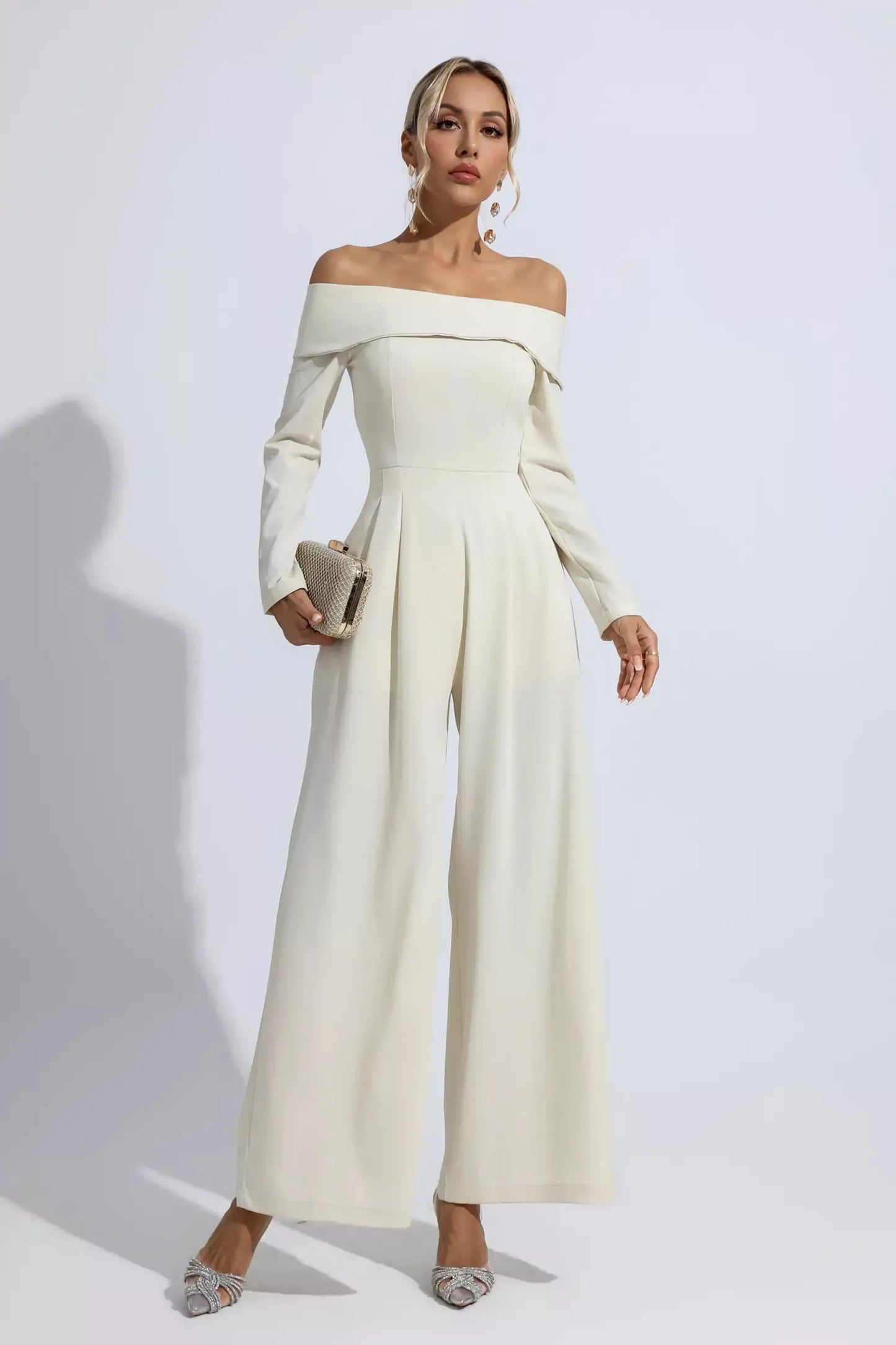 Cassidy Off Shoulder Drape Tulum