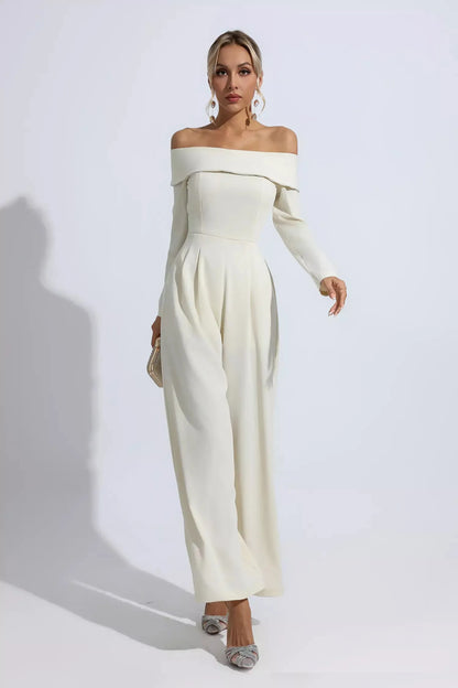 Cassidy Off Shoulder Drape Tulum