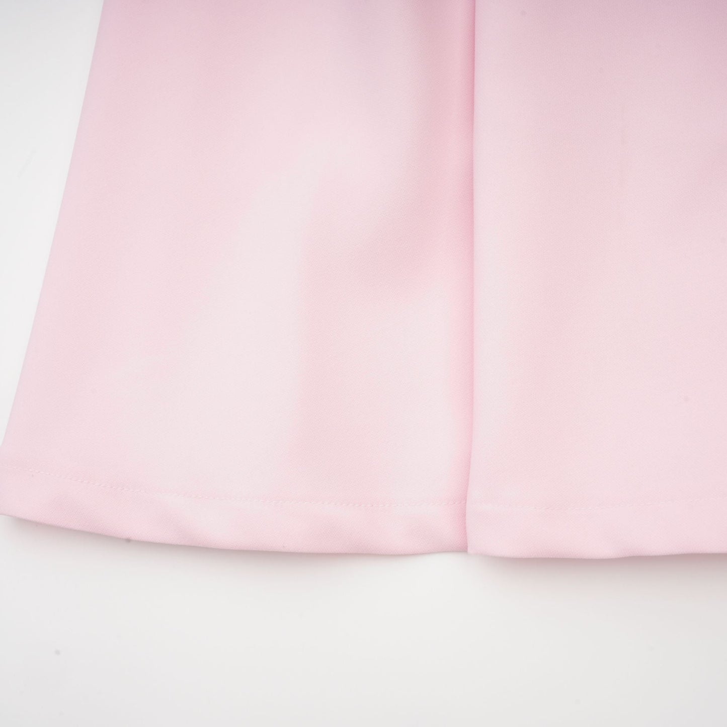 Cassi kristal detaylı pembe fiyonk midi elbise