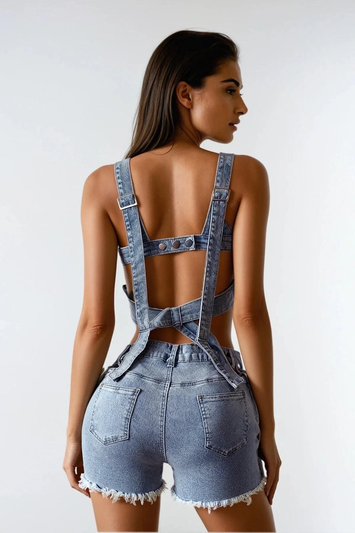 Dori Crop Kot Pantolon Takımı